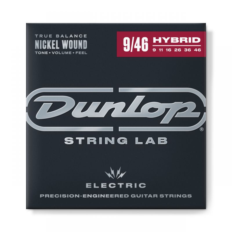 Набор струн DUNLOP DEN0946 NICKEL WOUND ELECTRIC GUITAR STRINGS (09-46)